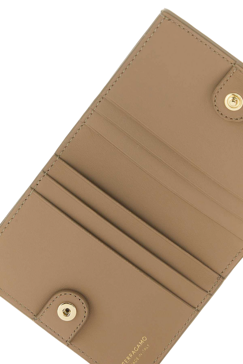 Ferragamo Wallet — Beige