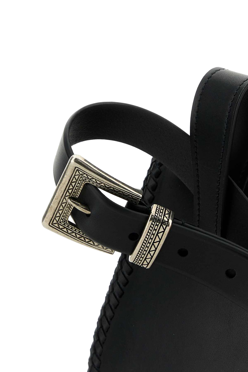 Prada Crossbody Bag — Black Vitello