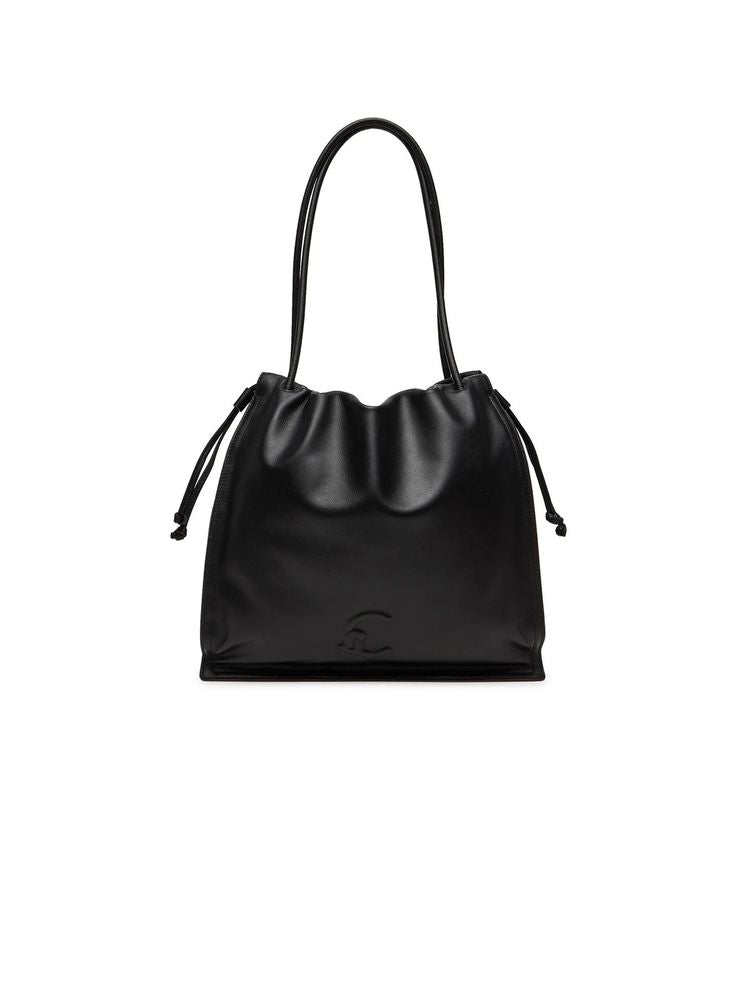 Coccinelle Shoulder Bag — Black Cowhide