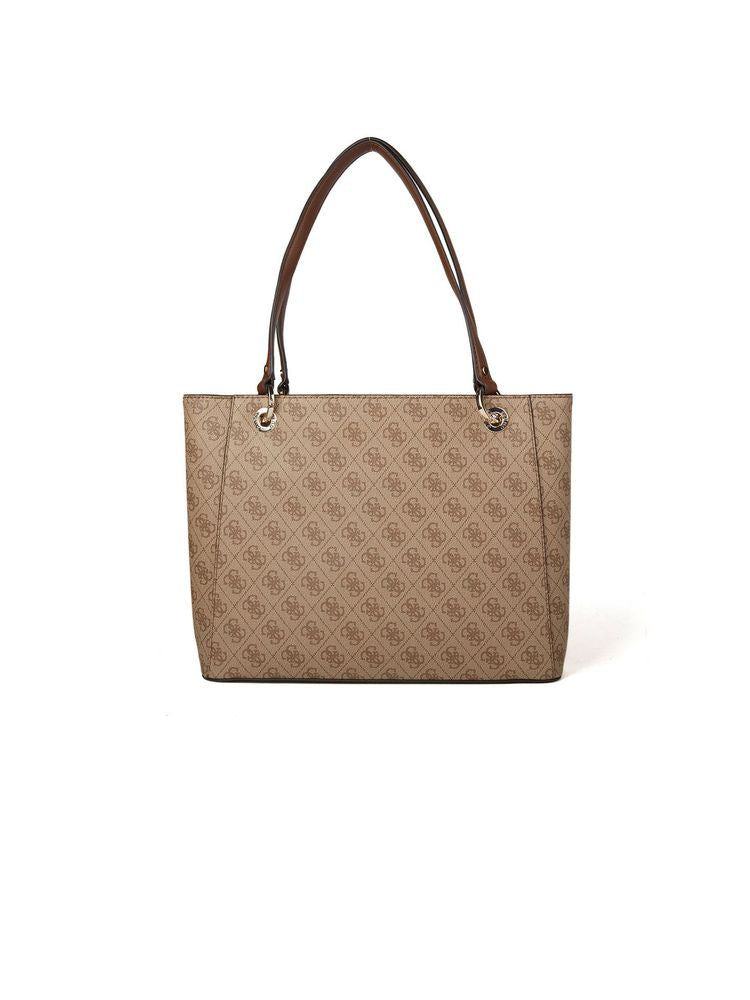 Guess Tote Bag — Beige Polyurethane