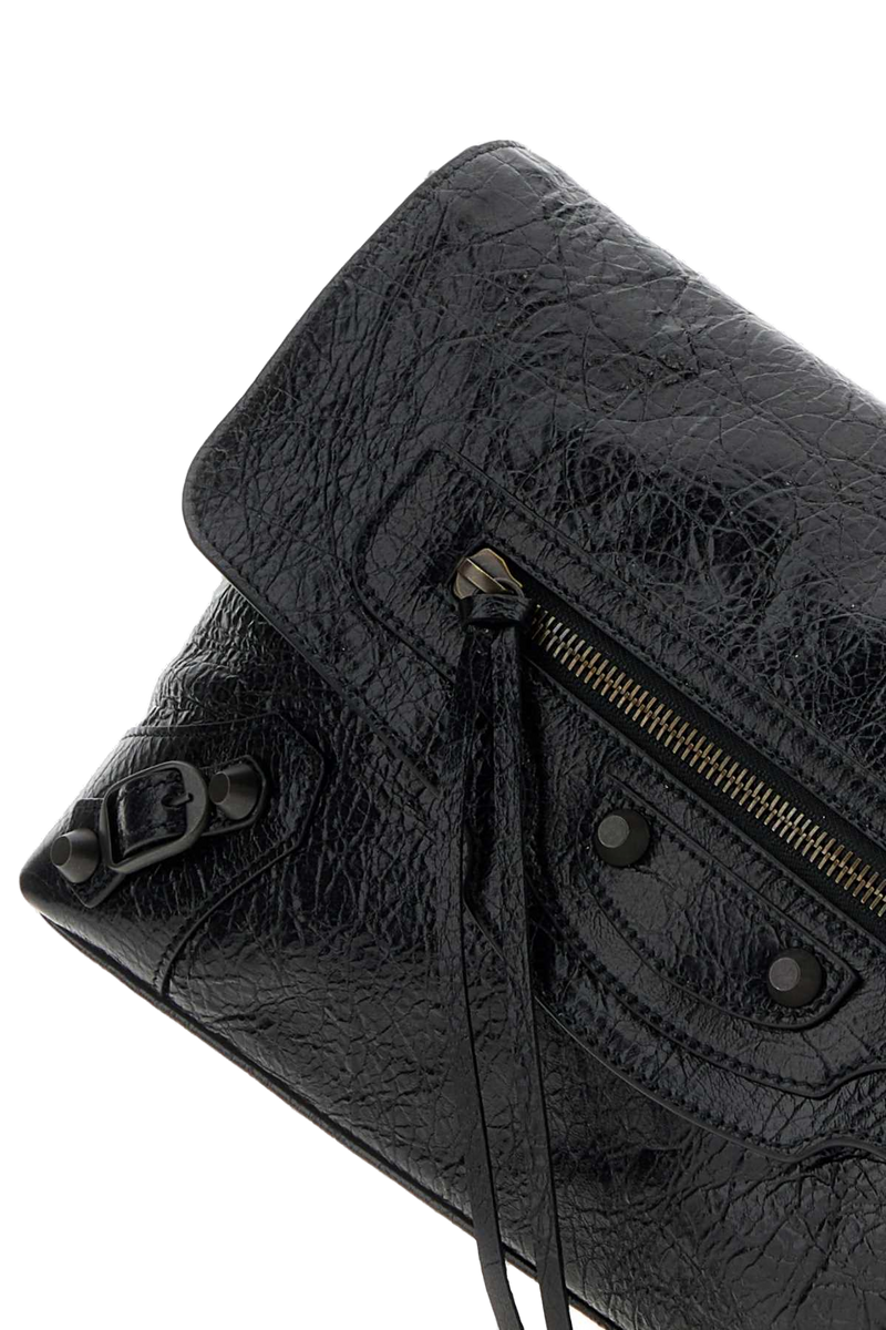 Balenciaga Le City Clutch — Black