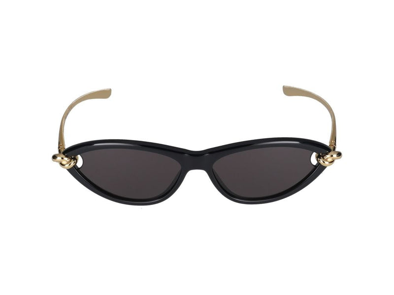 Bottega Veneta Bv1390s Sunglasses — Black Injected