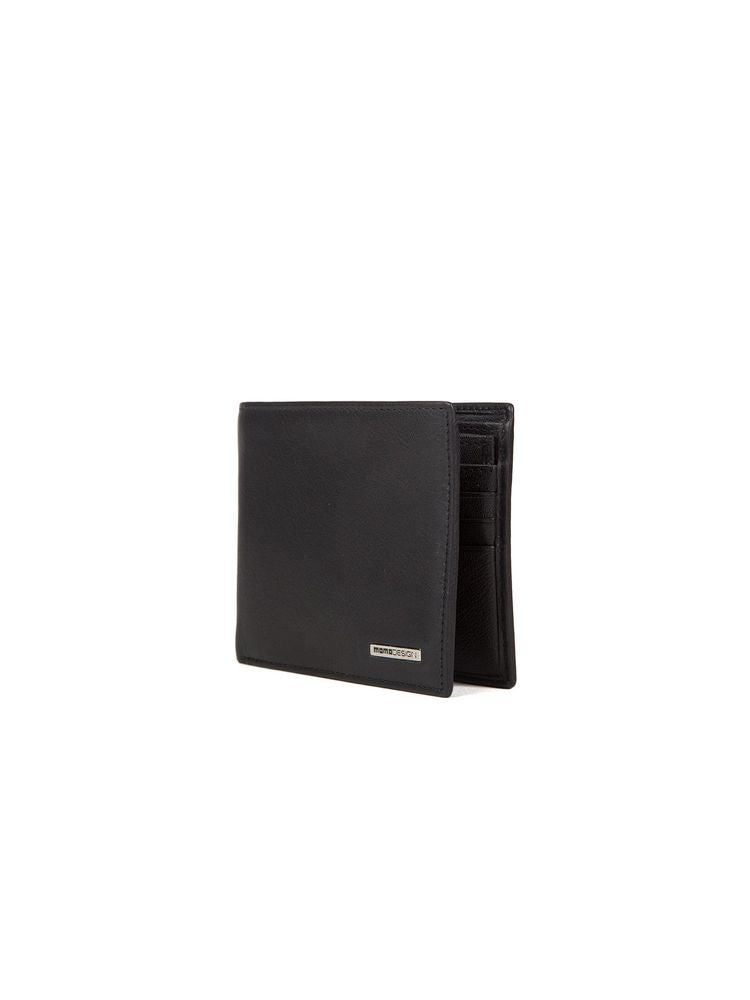 Momo Design Leather Wallet — Black