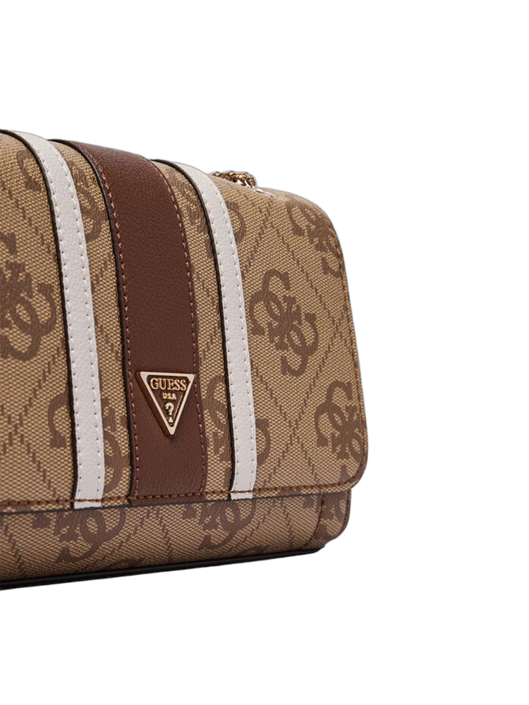 Guess Crossbody Bag — Brown Polyurethane
