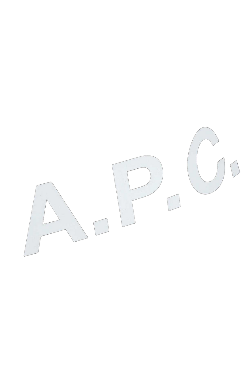 A.p.c. Logo-Print Tote Shoulder Bag — Black