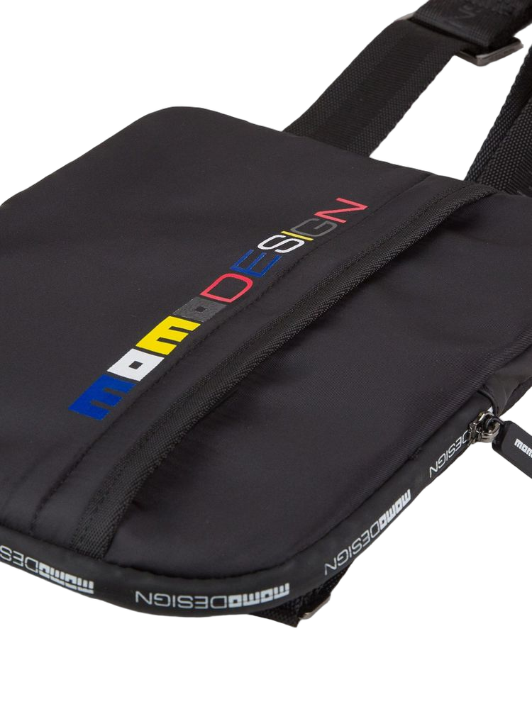 Momo Design Nylon Shoulder Bag — Black
