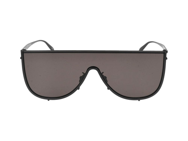 Azzedine Alaia Aa0094s Metal Shield Sunglasses — Black