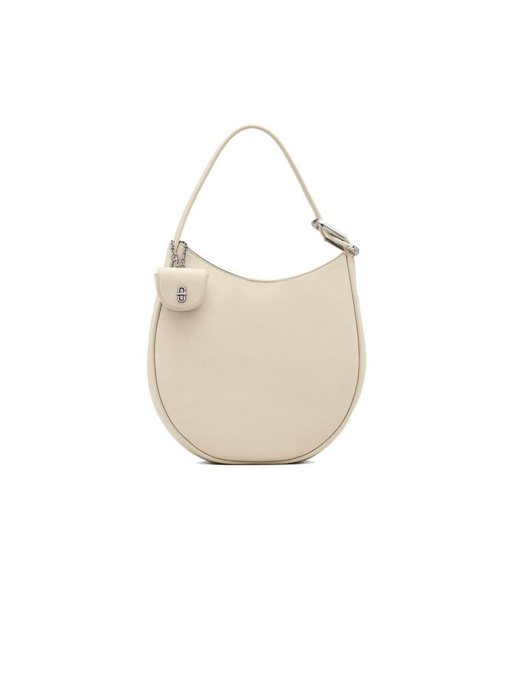 Marc Jacobs Leather Hobo Bag — White