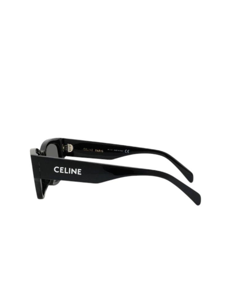 Celine Cl40197u Acetate Cat-Eye Sunglasses — Black