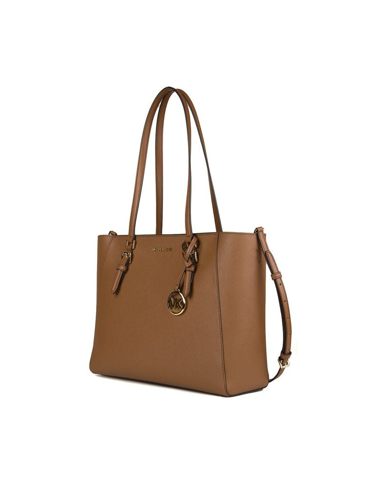 Michael Kors Tote Bag — Brown 88.coated Canvas