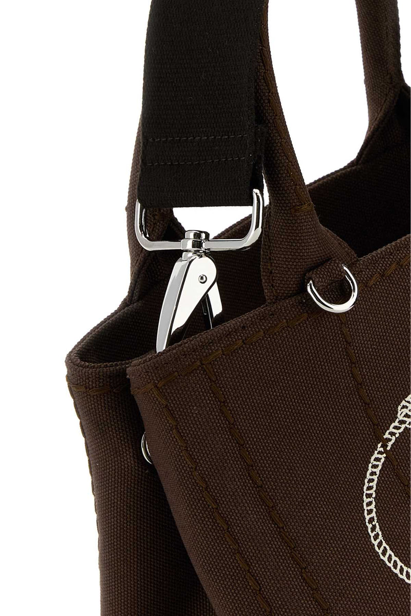 Prada Milano Tote Bag — Brown