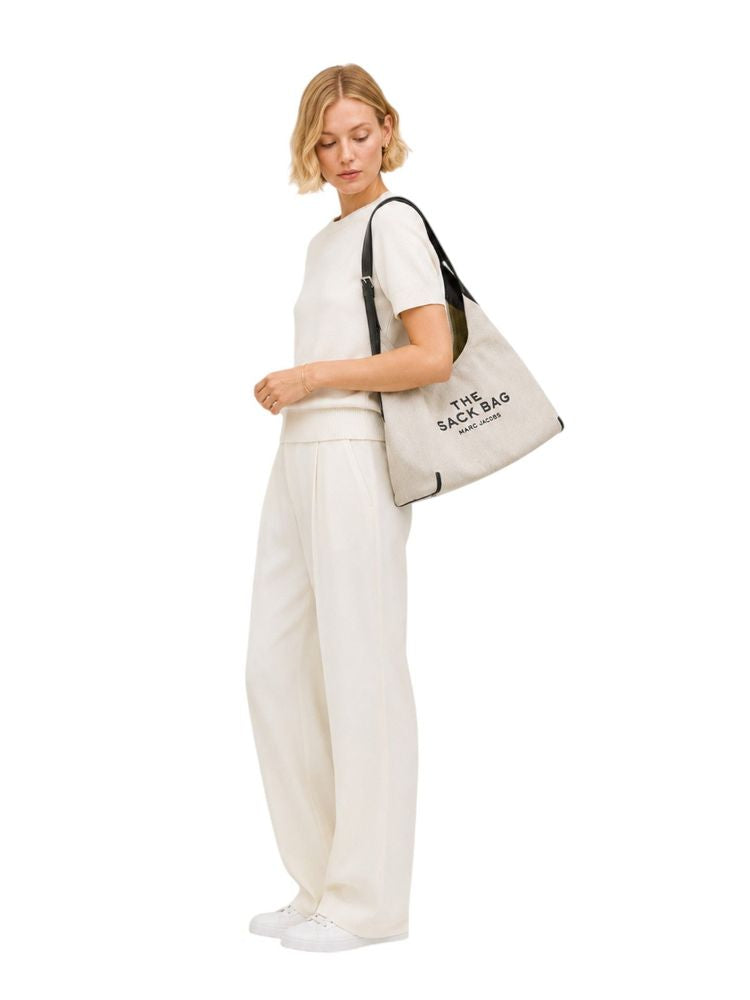 Marc Jacobs Shoulder Bag — Gray Cotton