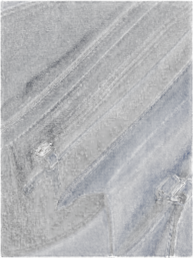 Tory Burch Parker Tote Bag — Blue Textile