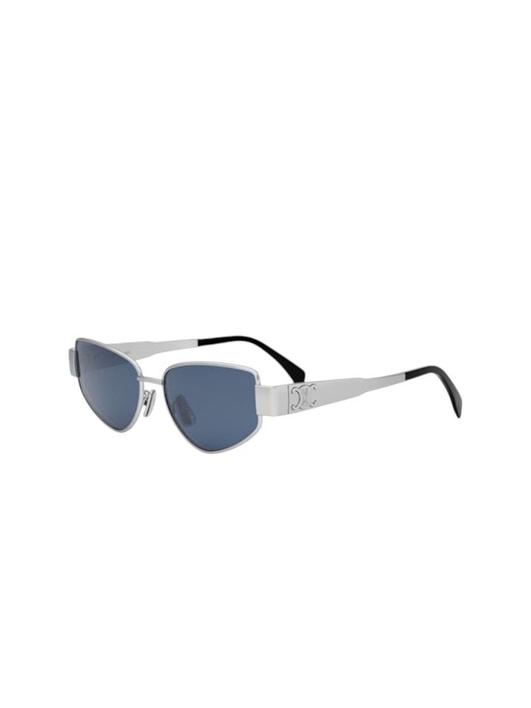 Celine Cl40293u Sunglasses — Silver Metal