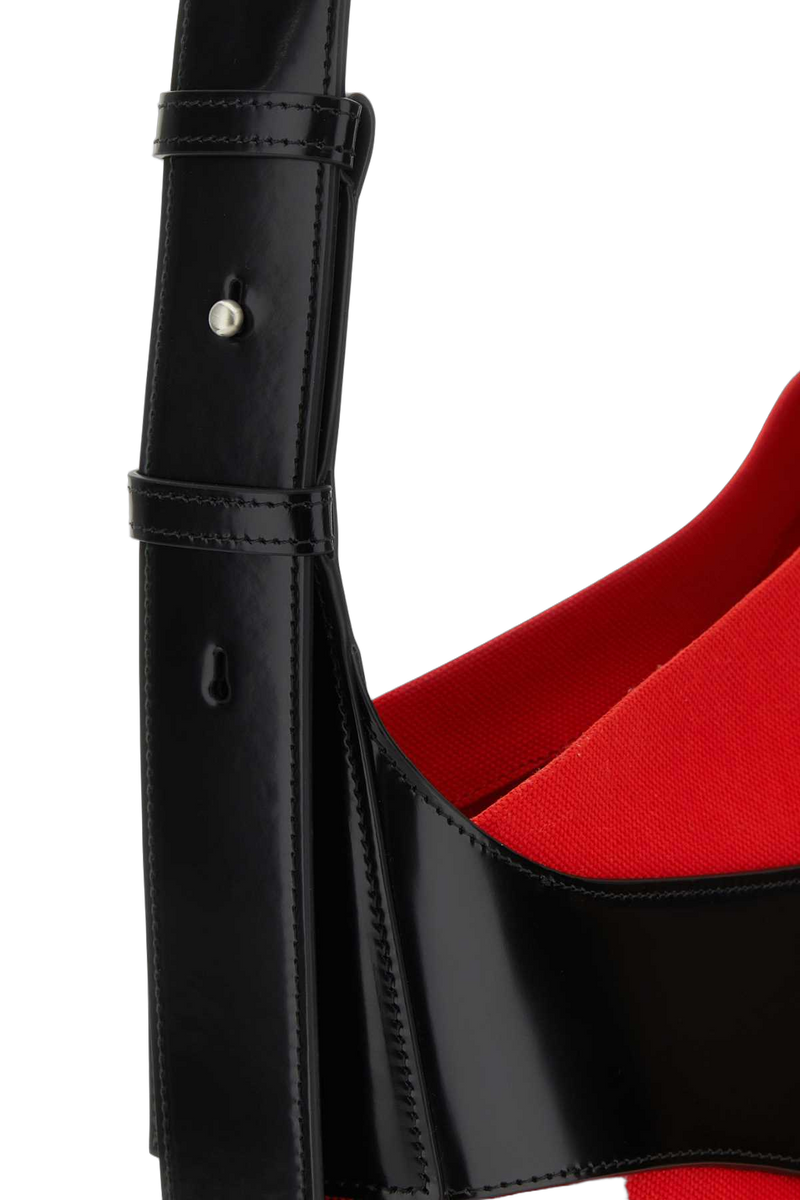 Ferragamo Nerofred Shoulder Bag — Black
