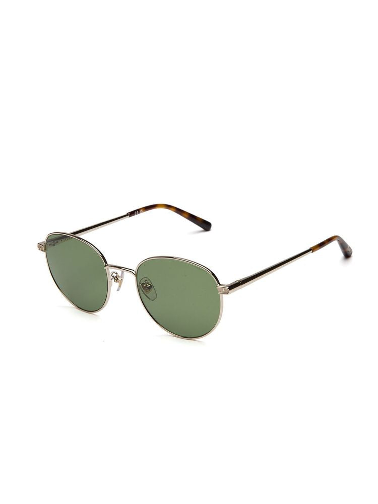 Furla Sfub19 Metal Round-Frame Sunglasses — Gold