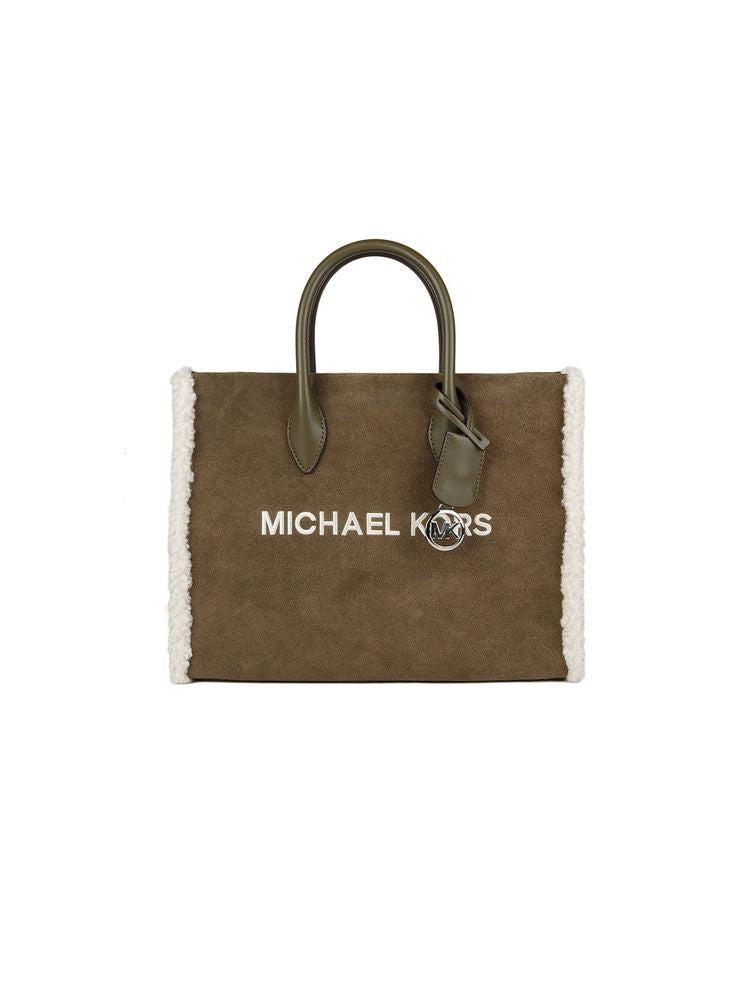 Michael Kors Tote Bag — Olive Suede