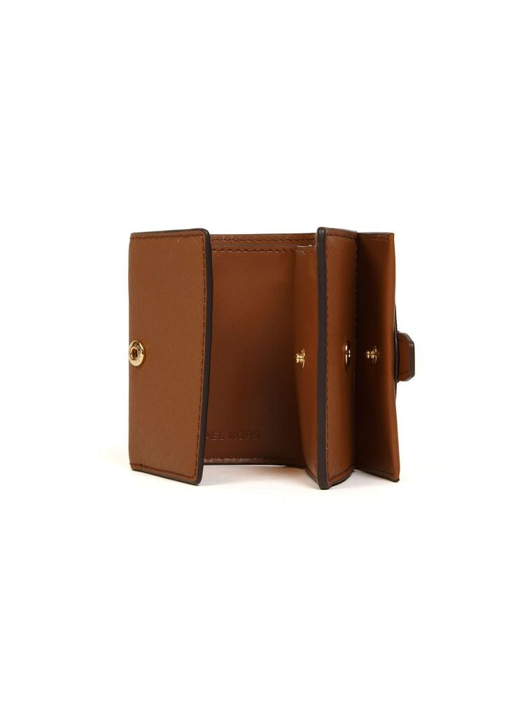 Michael Kors Wallet — Brown Polyvinyl Chloride