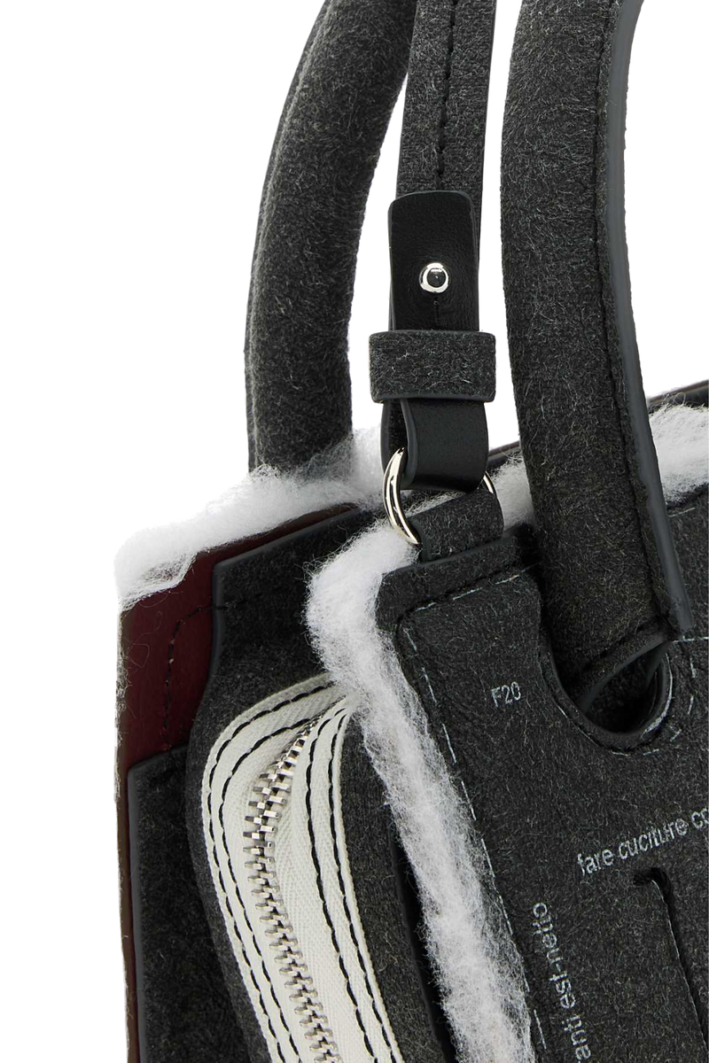 Dentro Otto Top Handle Bag — Gray