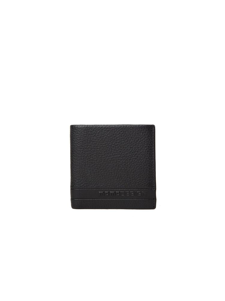 Momo Design Leather Wallet — Black