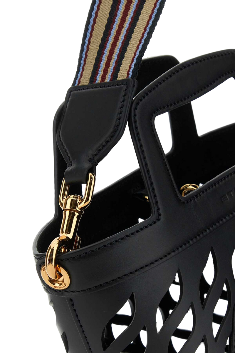 Etro Coffa Bucket Bag — Black