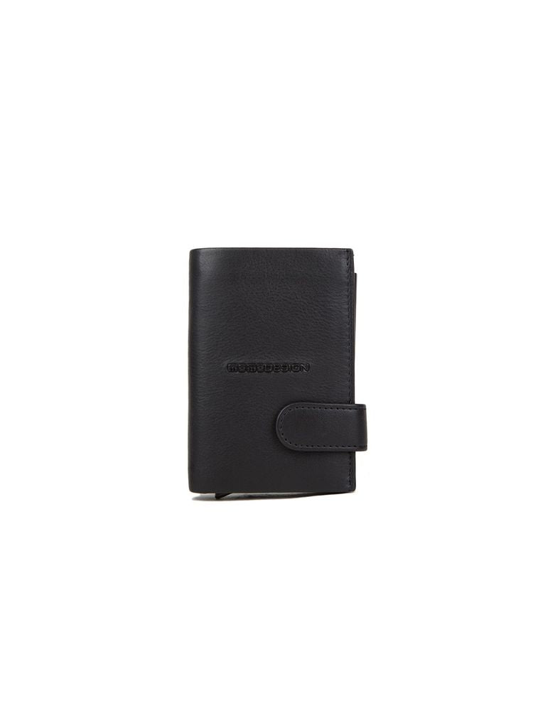 Momo Design Leather Wallet — Black