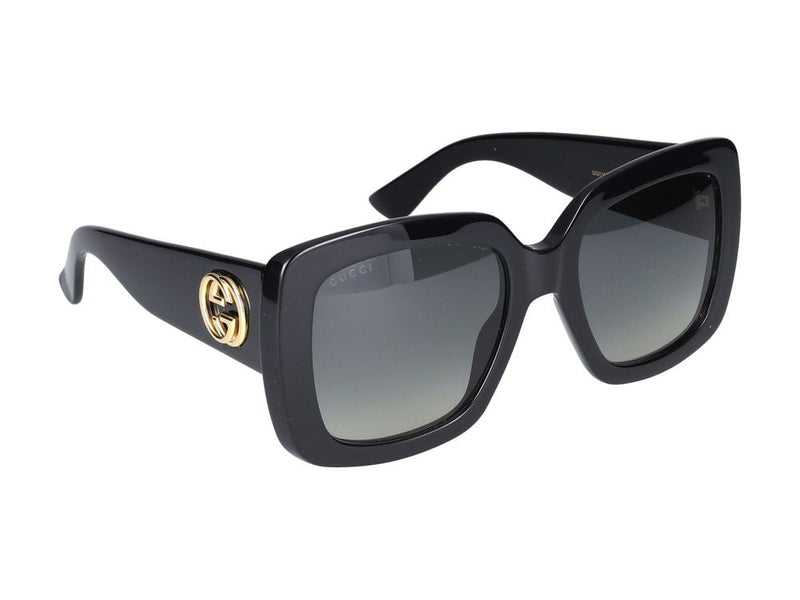 Gucci Gg0141sn Sunglasses — Black Acetate