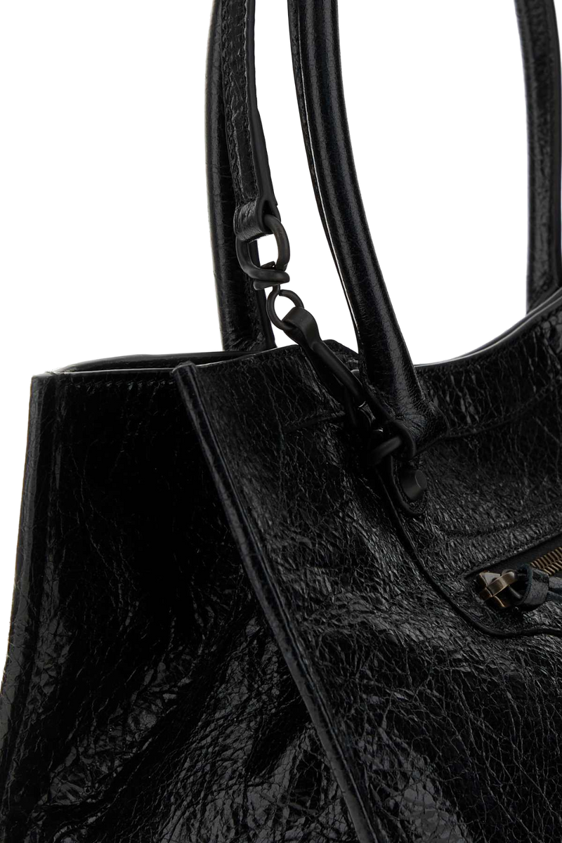Balenciaga City Shoulder Bag — Black