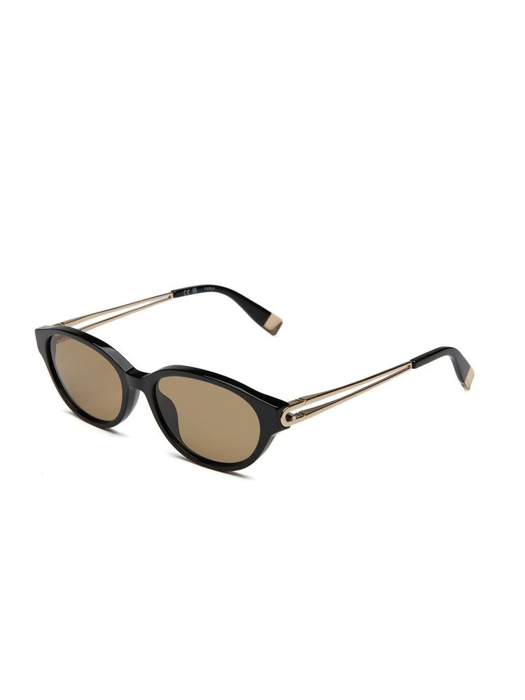 Furla Sfub31 Cat-Eye Sunglasses — Black Combined