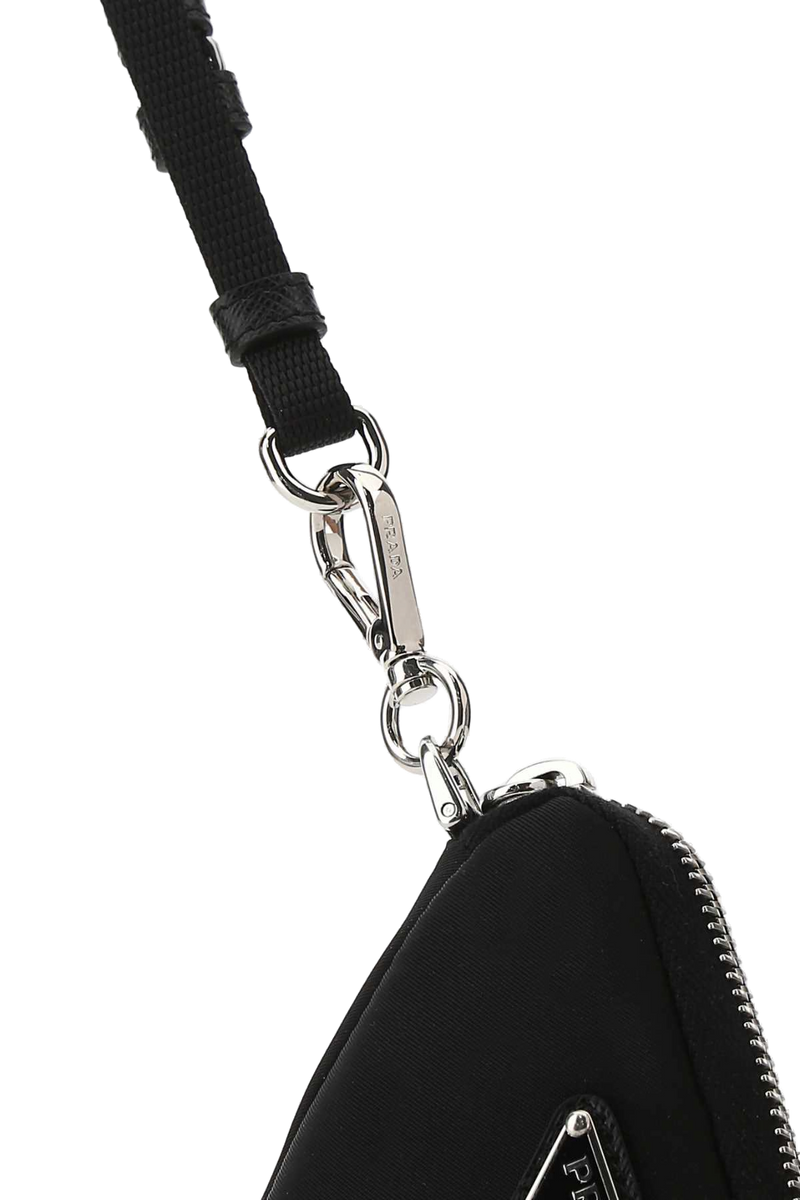 Prada Milano Coin Purse — Black Poliammidericiclata Purses