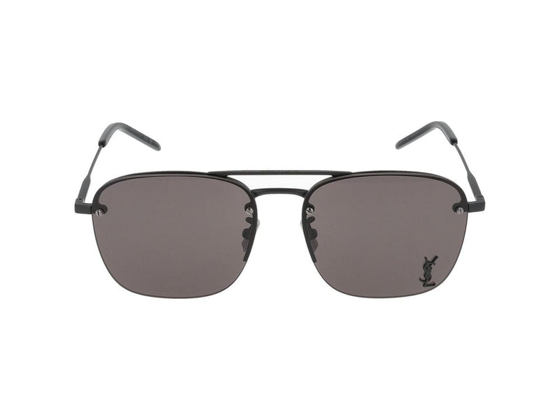 Saint Laurent Sl Sunglasses — Black Metal