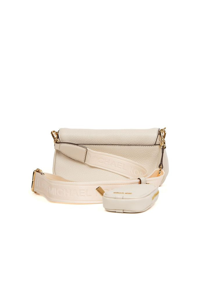 Michael Kors Crossbody Bag — Beige Leather