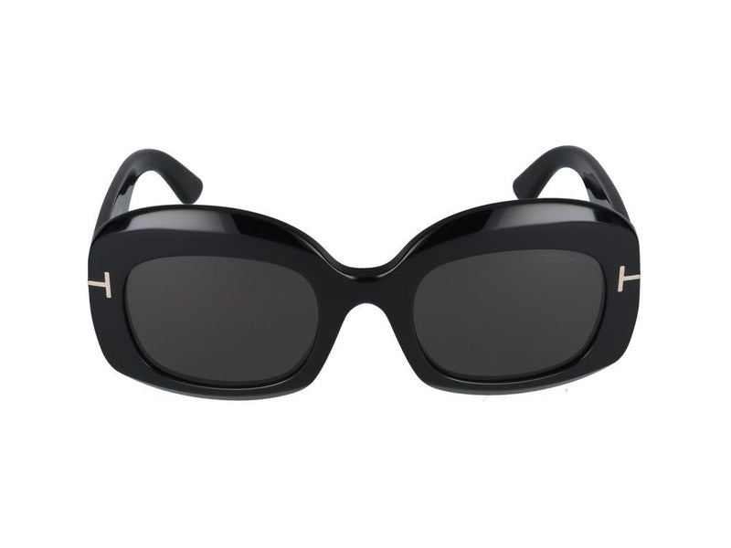 Tom Ford Ft1219 Injected Acetate Sunglasses — Black