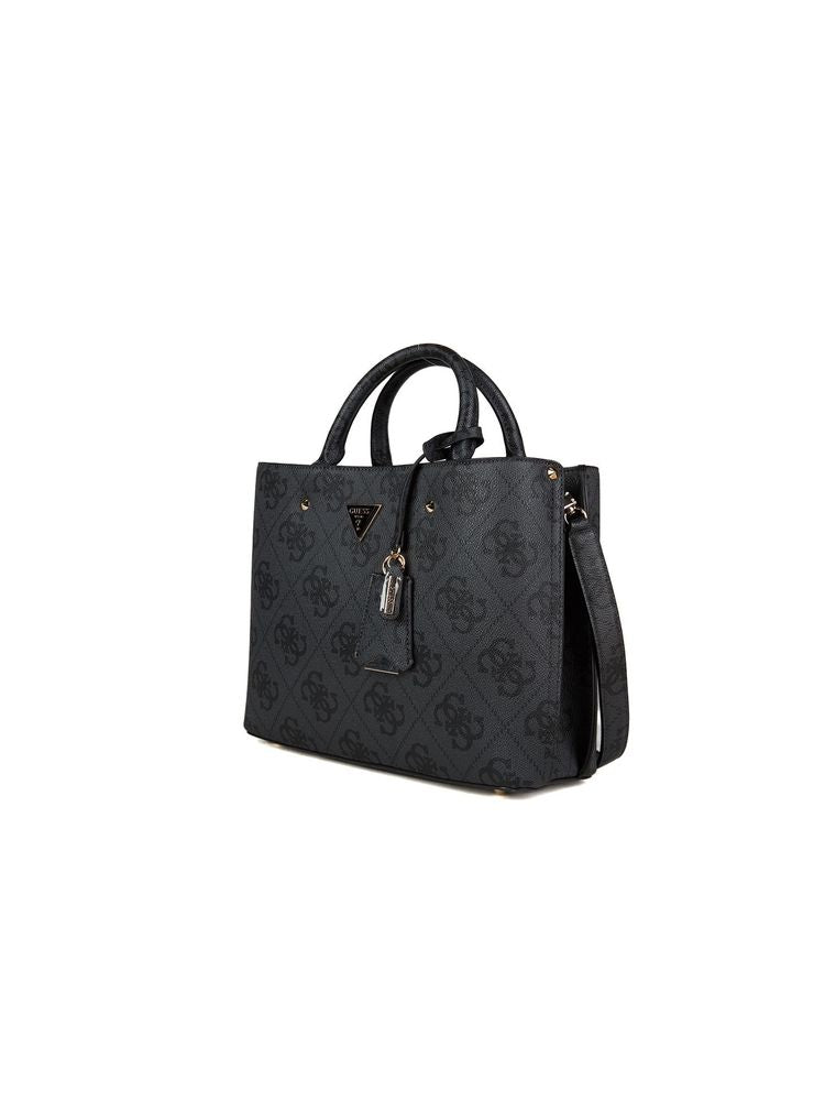 Guess Meridian Ii Tote Bag — Gray Polyurethane