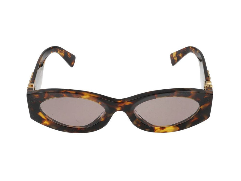 Miu Miu 0mu Tortoiseshell Acetate Sunglasses —