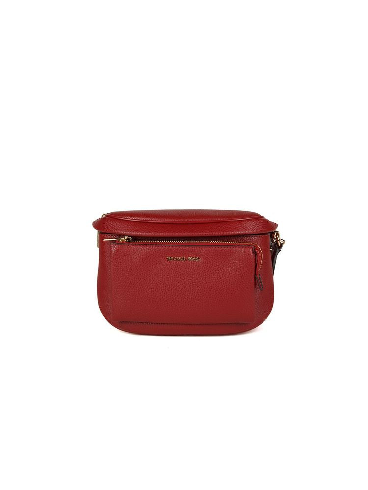 Michael Kors Slater Shoulder Bag — Red 89.coated Canvas