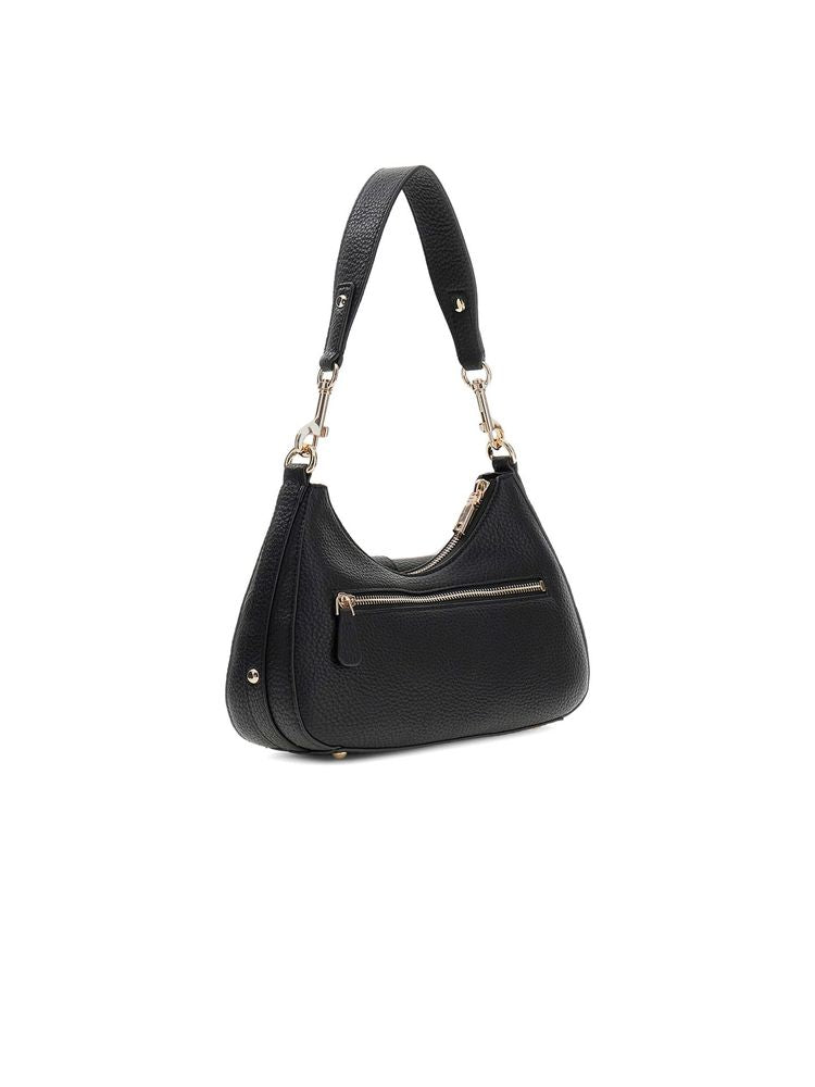 Guess Shoulder Bag — Black Polyurethane