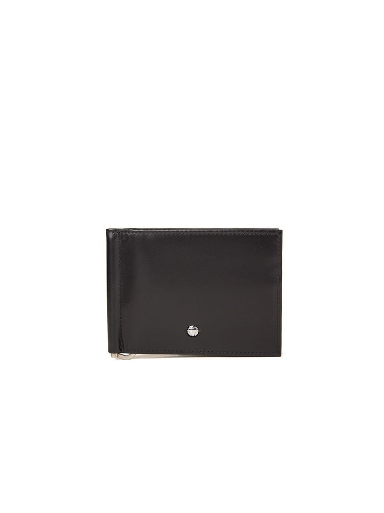 Momo Design Genuine Leather Wallet — Black