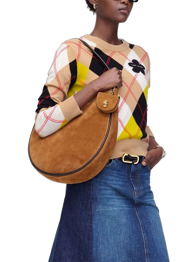 Marc Jacobs Hobo Bag — Copper Suede Cow Leather
