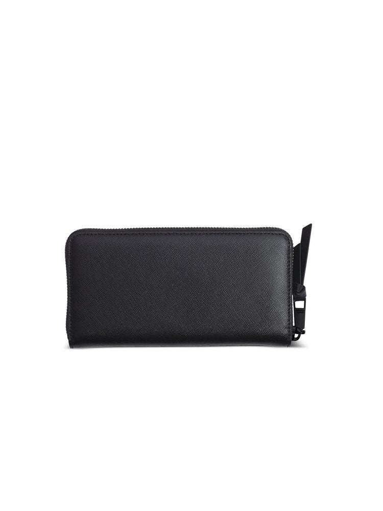 Marc Jacobs Calfskin Continental Wallet — Black