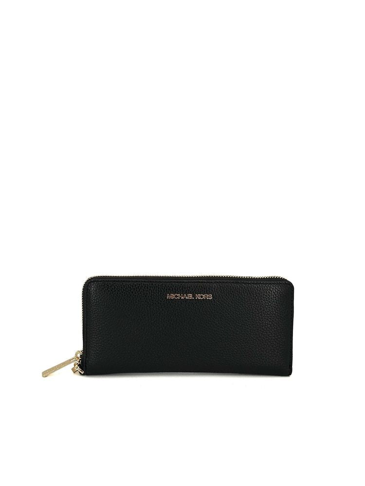 Michael Kors Jet Set Wallet — Black Leather