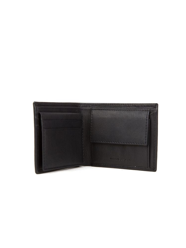 Momo Design Leather Wallet — Black