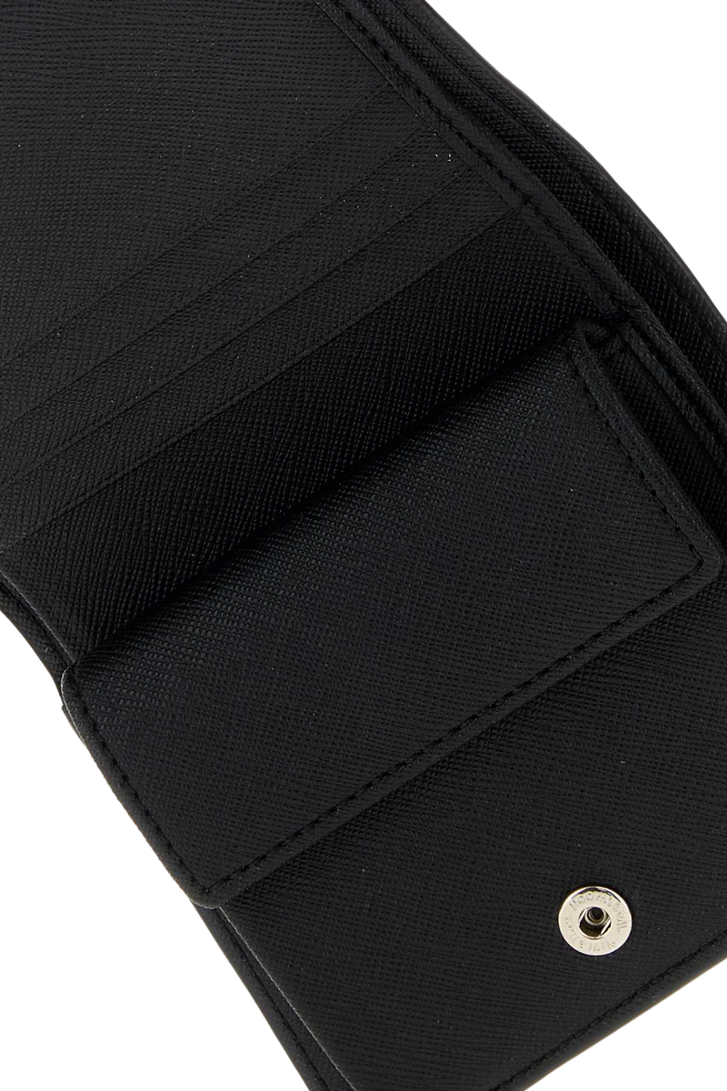 Vivienne Westwood Saffiano Leather Wallet — Black