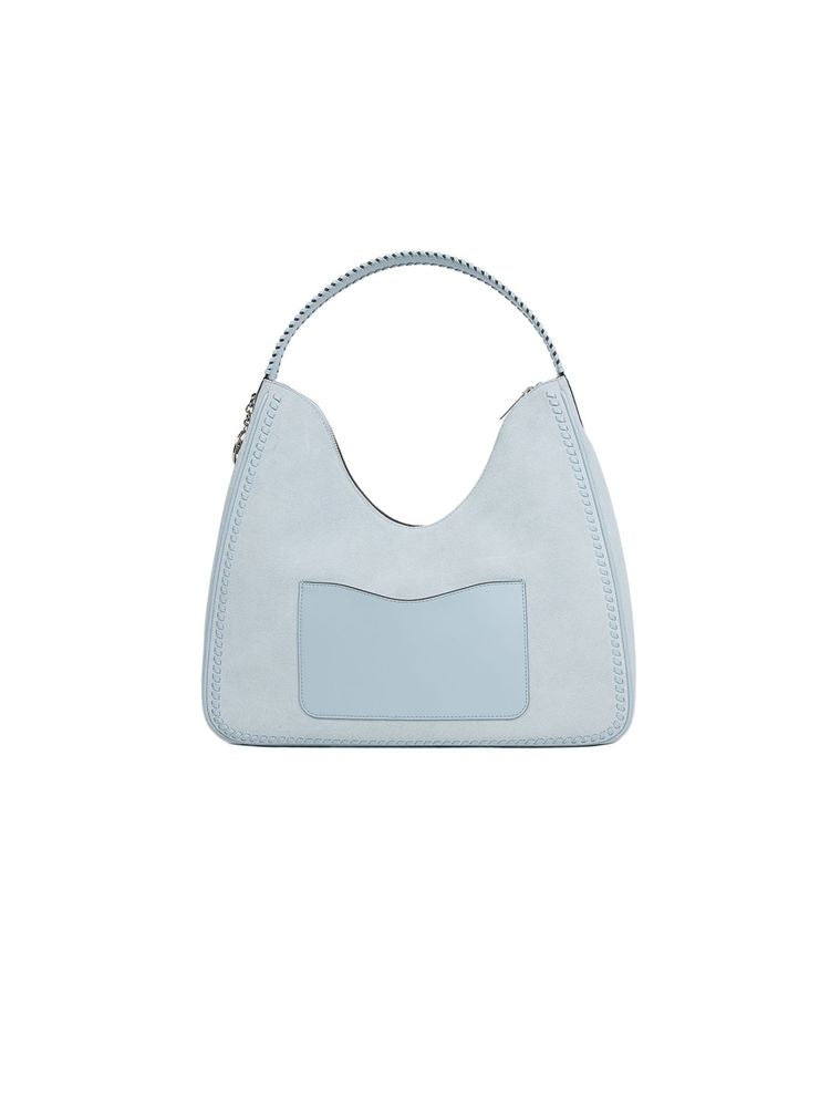 Michael Kors Nayla Hobo Bag — Blue Leather