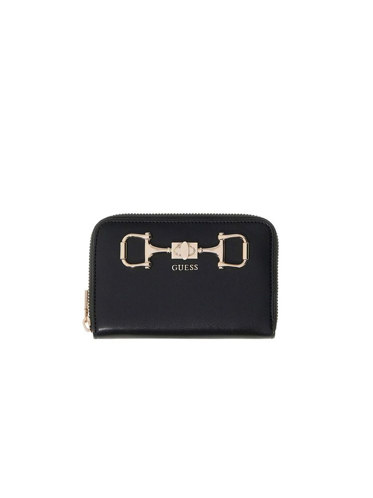 Guess Janie Wallet — Black Polyurethane
