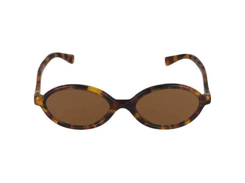 Miu Miu 0mu Tortoiseshell Acetate Sunglasses —