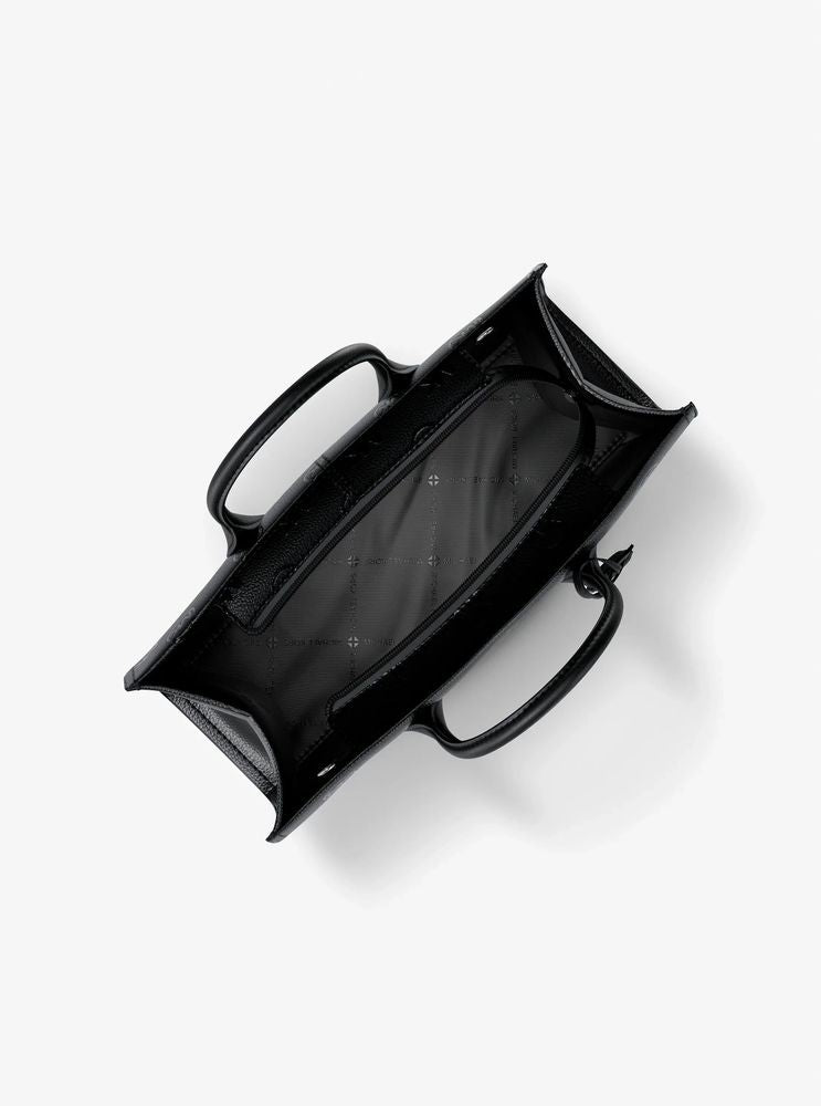 Michael Kors Shoulder Bag — Black Polyurethane