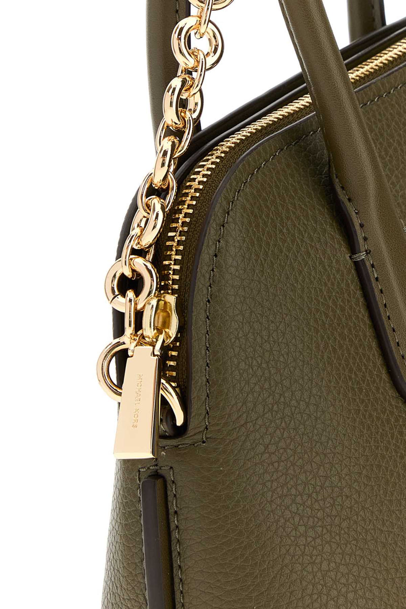Michael By Kors Dome Top Handle Bag — Green