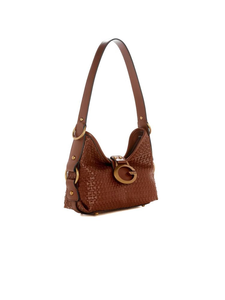 Guess Shoulder Bag — Brown Polyurethane
