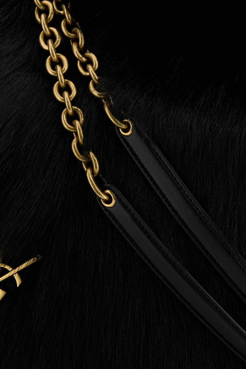 Saint Laurent Jamie Shoulder Bag — Black